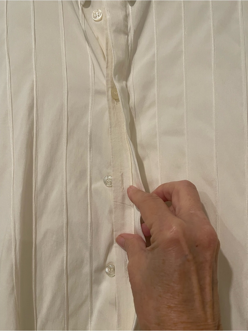Versace Pinstripe Dress Shirt